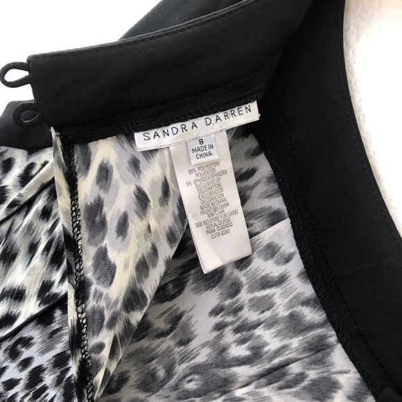 Sandra Darren Leopard Print Dress - Picture 7 of 7